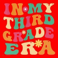 3rd Grade Back To School Retro In My Third Grade Era Teacher Santa Hat thumb 1