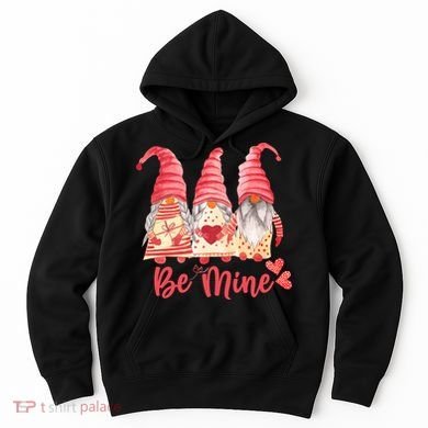 3 Gnomies Be Mine Gift For Valentine Day Hoodie