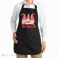 3 Gnomies Be Mine Gift For Valentine Day Apron thumb 2