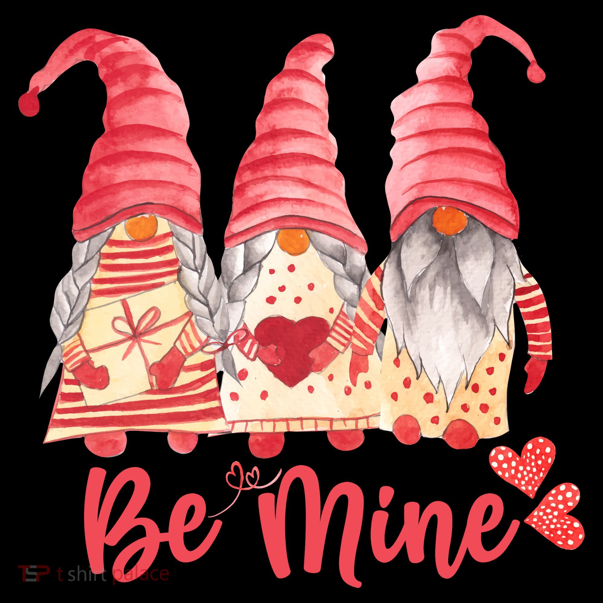 3 Gnomies Be Mine Gift For Valentine Day Coffee Mug