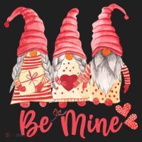 3 Gnomies Be Mine Gift For Valentine Day Beanie thumb 2