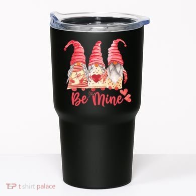 3 Gnomies Be Mine Gift For Valentine Day Tumbler