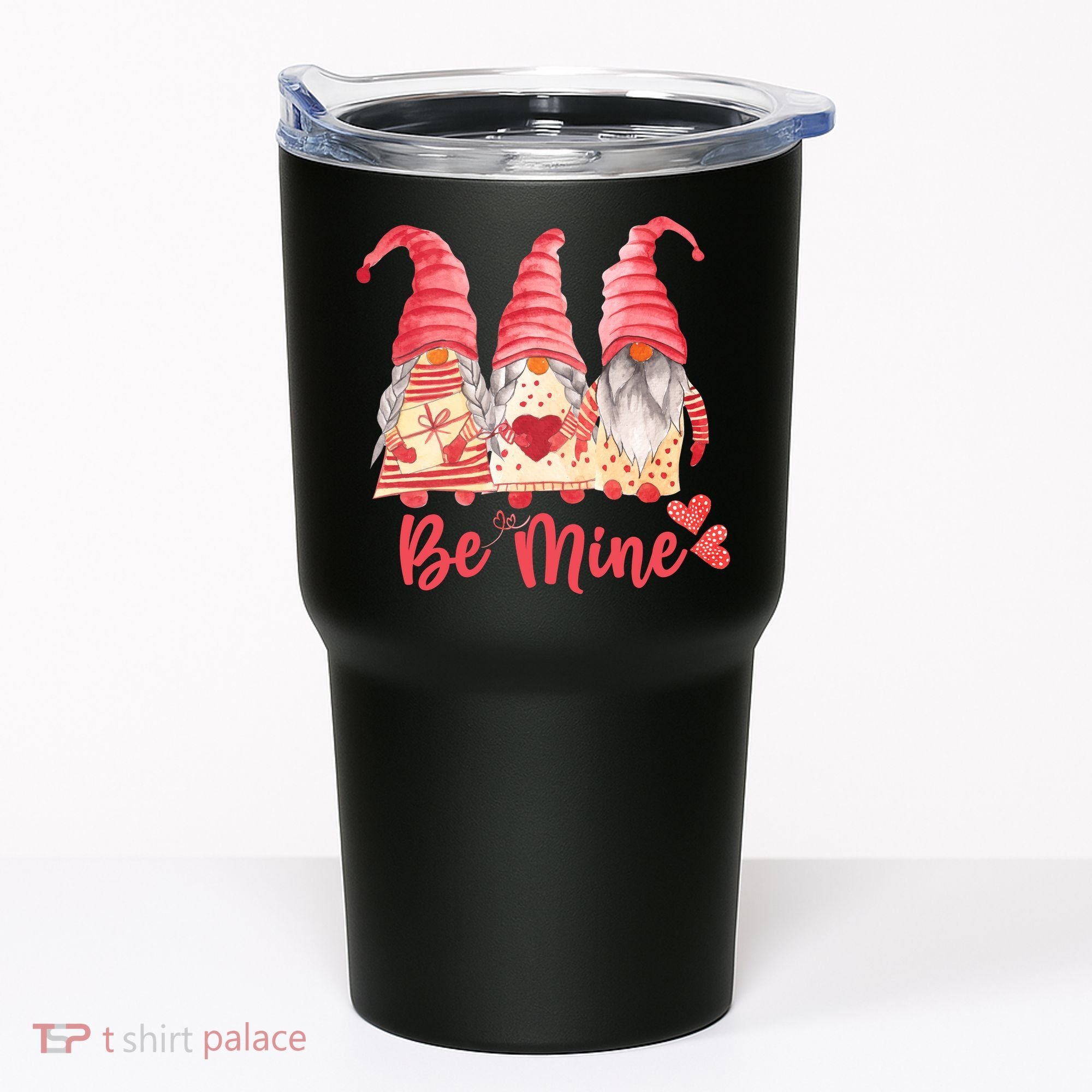 3 Gnomies Be Mine Gift For Valentine Day Tumbler