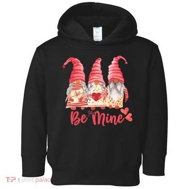 3 Gnomies Be Mine Gift For Valentine Day Toddler Hoodie