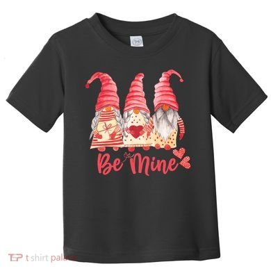3 Gnomies Be Mine Gift For Valentine Day Toddler T-Shirt