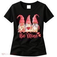 3 Gnomies Be Mine Gift For Valentine Day Women's T-Shirt thumb 0