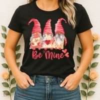 3 Gnomies Be Mine Gift For Valentine Day Women's T-Shirt thumb 2
