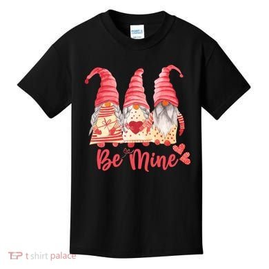 3 Gnomies Be Mine Gift For Valentine Day Kids T-Shirt