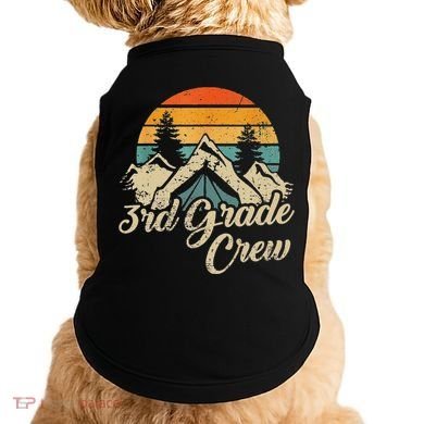 3rd Grade Crew Back To School After Camping Trip Love Camp Doggie Tank