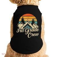 3rd Grade Crew Back To School After Camping Trip Love Camp Doggie Tank thumb 0