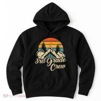3rd Grade Crew Back To School After Camping Trip Love Camp Hoodie thumb 0
