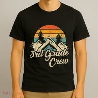 3rd Grade Crew Back To School After Camping Trip Love Camp T-Shirt thumb 3