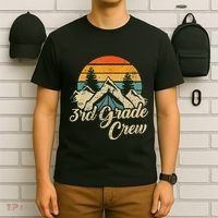 3rd Grade Crew Back To School After Camping Trip Love Camp T-Shirt thumb 6