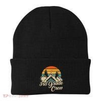 3rd Grade Crew Back To School After Camping Trip Love Camp Beanie thumb 0