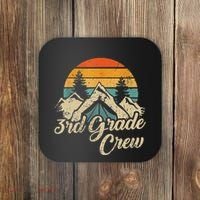 3rd Grade Crew Back To School After Camping Trip Love Camp Coaster thumb 0