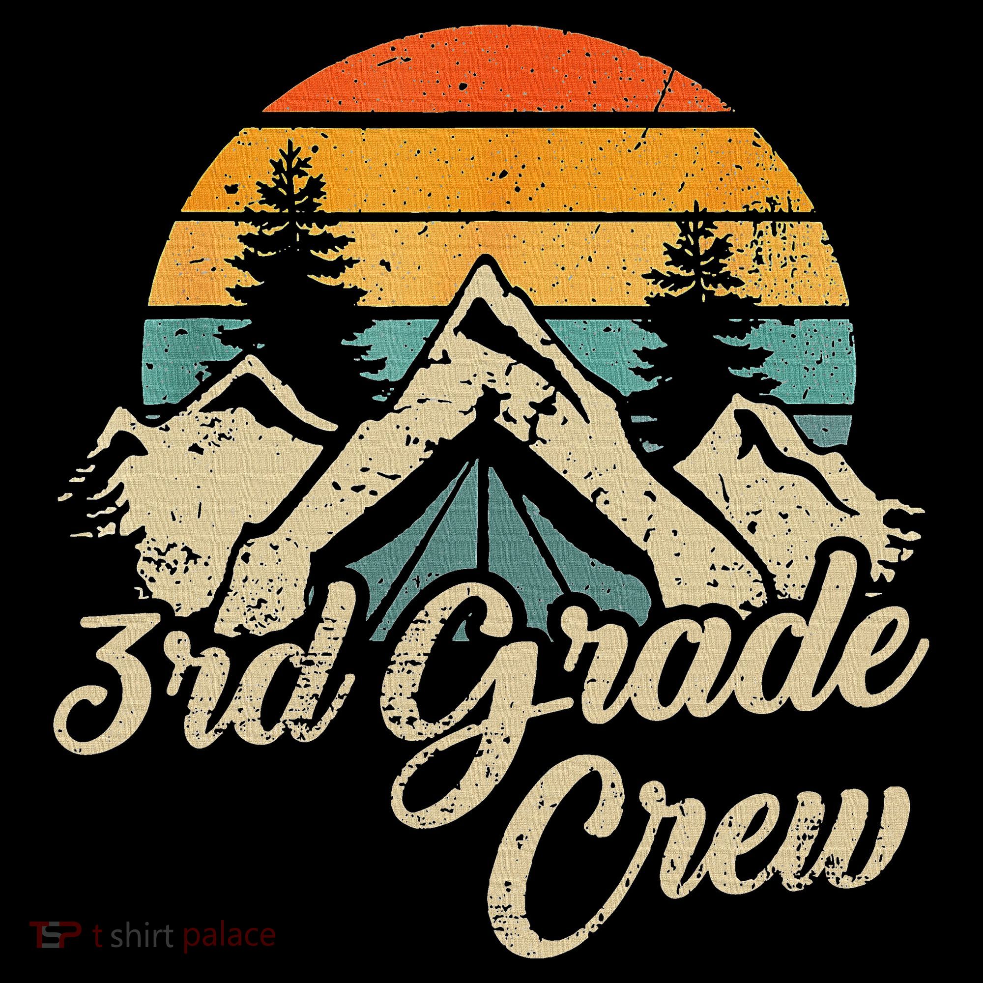 3rd Grade Crew Back To School After Camping Trip Love Camp Women's Hoodie