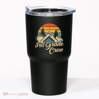 3rd Grade Crew Back To School After Camping Trip Love Camp Tumbler thumb 0