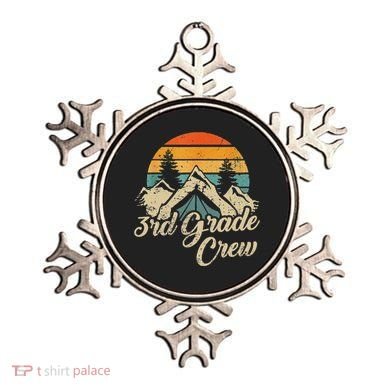 3rd Grade Crew Back To School After Camping Trip Love Camp Ornament