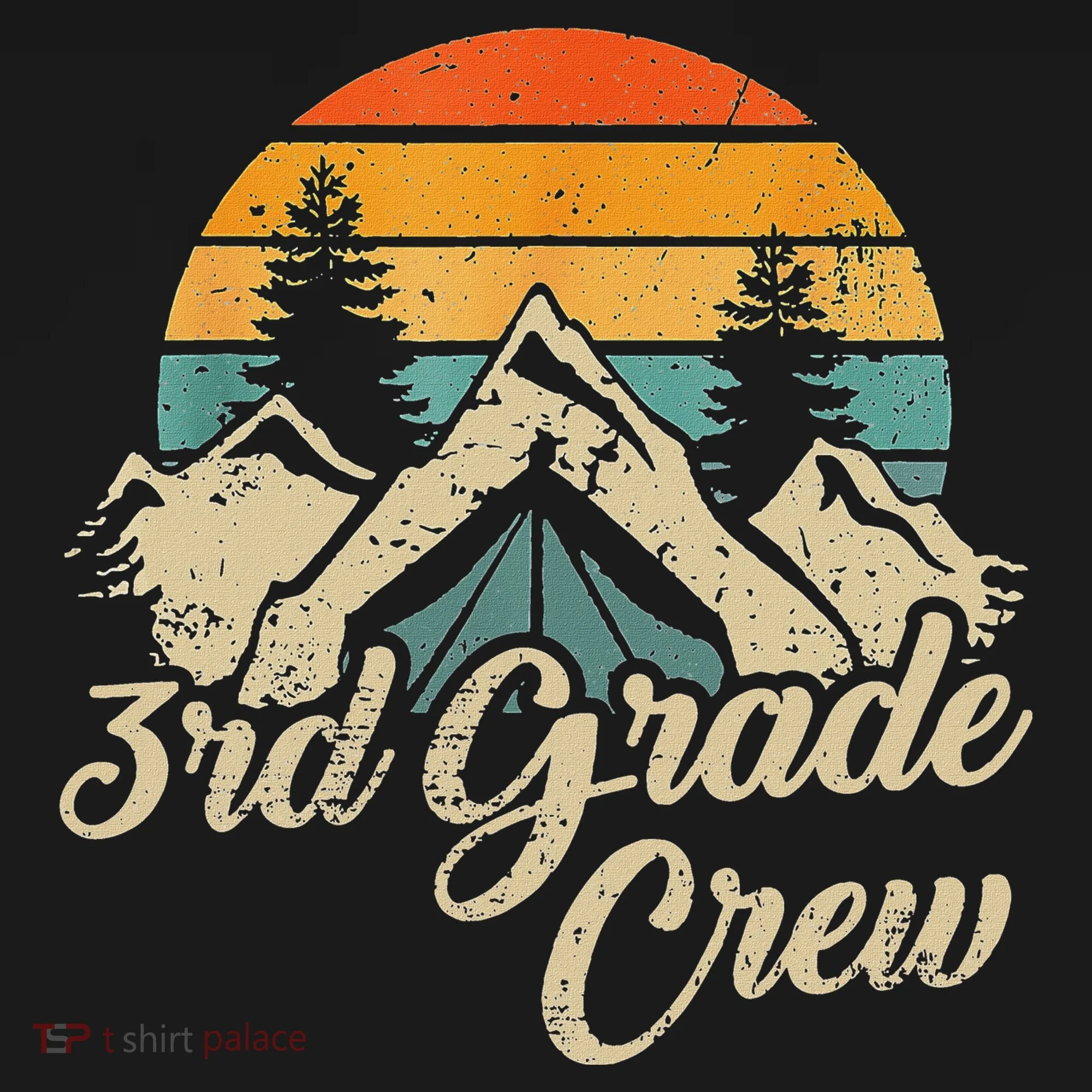 3rd Grade Crew Back To School After Camping Trip Love Camp Ornament