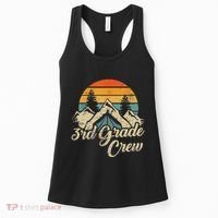 3rd Grade Crew Back To School After Camping Trip Love Camp Women's Tank Top thumb 0