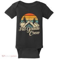3rd Grade Crew Back To School After Camping Trip Love Camp Baby Bodysuit thumb 0