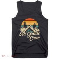 3rd Grade Crew Back To School After Camping Trip Love Camp Tank Top thumb 0