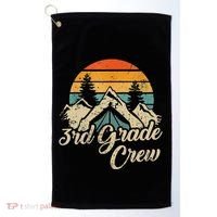 3rd Grade Crew Back To School After Camping Trip Love Camp Golf Towel thumb 0
