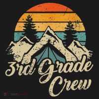 3rd Grade Crew Back To School After Camping Trip Love Camp Visor thumb 3