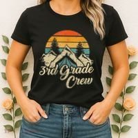 3rd Grade Crew Back To School After Camping Trip Love Camp Women's T-Shirt thumb 2