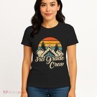 3rd Grade Crew Back To School After Camping Trip Love Camp Women's T-Shirt thumb 4