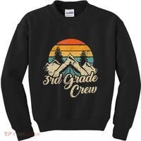 3rd Grade Crew Back To School After Camping Trip Love Camp Kids Sweatshirt thumb 0