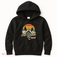 3rd Grade Crew Back To School After Camping Trip Love Camp Kids Hoodie thumb 0