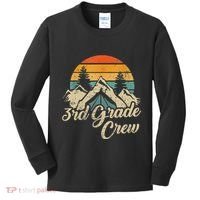 3rd Grade Crew Back To School After Camping Trip Love Camp Kids Long Sleeve Shirt thumb 0