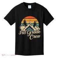 3rd Grade Crew Back To School After Camping Trip Love Camp Kids T-Shirt thumb 0