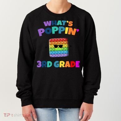 3rd Grade First Day Of School Pop It Women's Sweatshirt