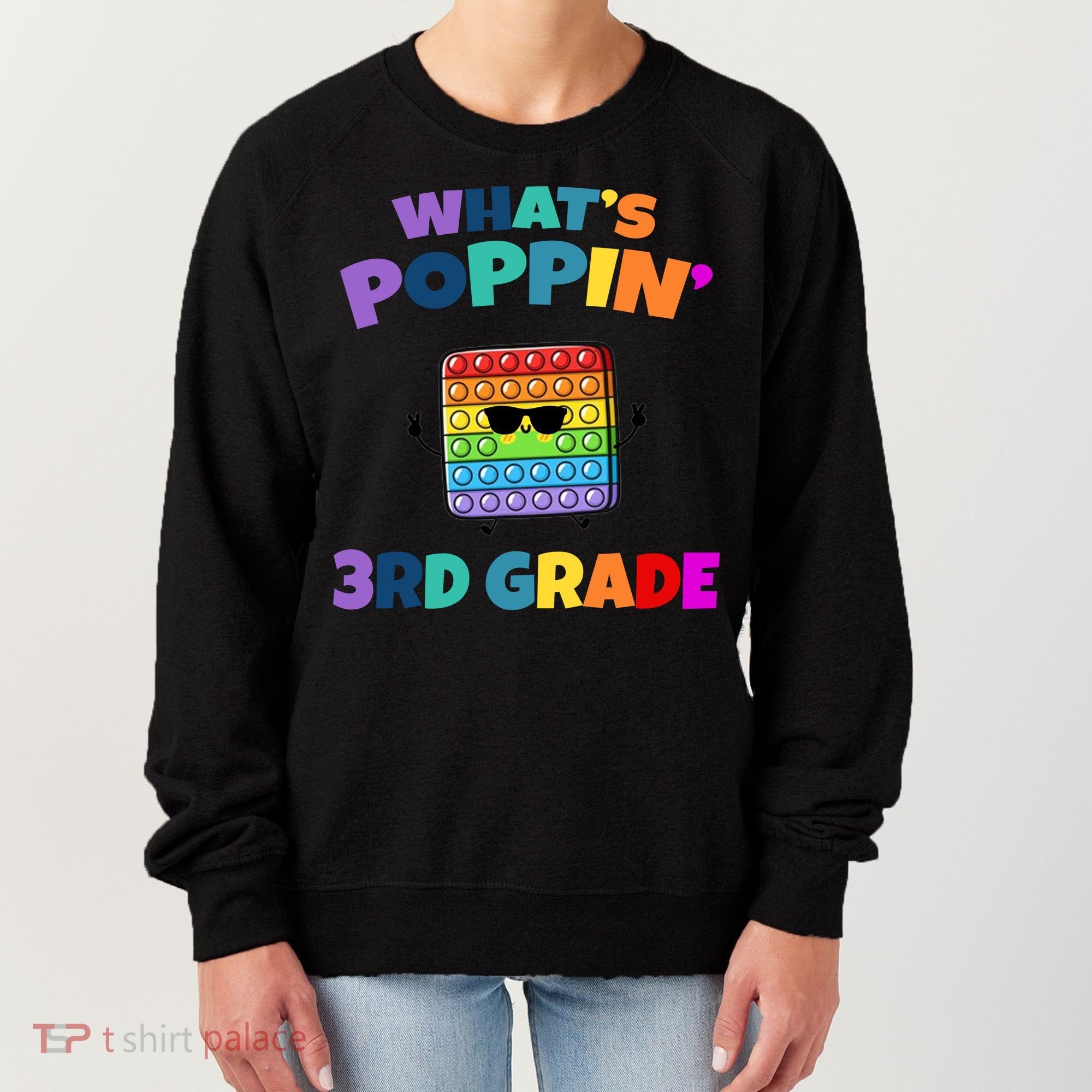 3rd Grade First Day Of School Pop It Women's Sweatshirt