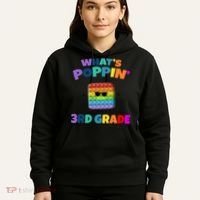 3rd Grade First Day Of School Pop It Hoodie thumb 5