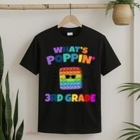 3rd Grade First Day Of School Pop It T-Shirt thumb 2