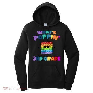 3rd Grade First Day Of School Pop It Women's Hoodie