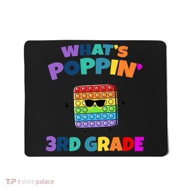3rd Grade First Day Of School Pop It Mousepad