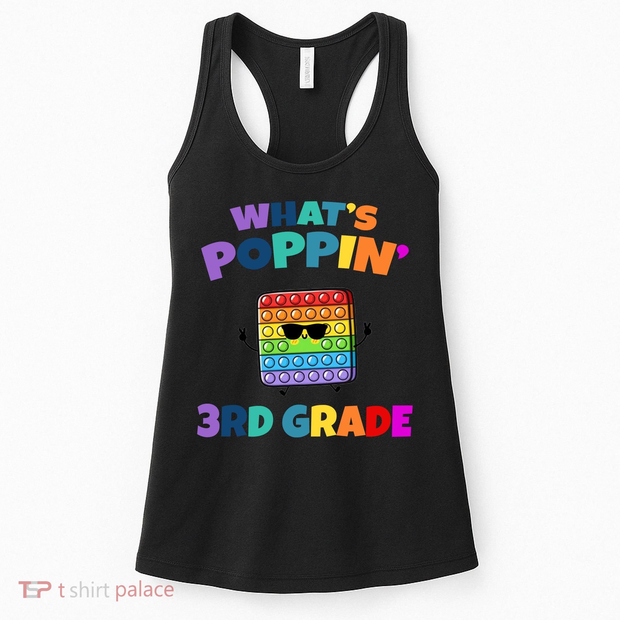 3rd Grade First Day Of School Pop It Women's Tank Top