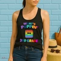 3rd Grade First Day Of School Pop It Women's Tank Top thumb 2