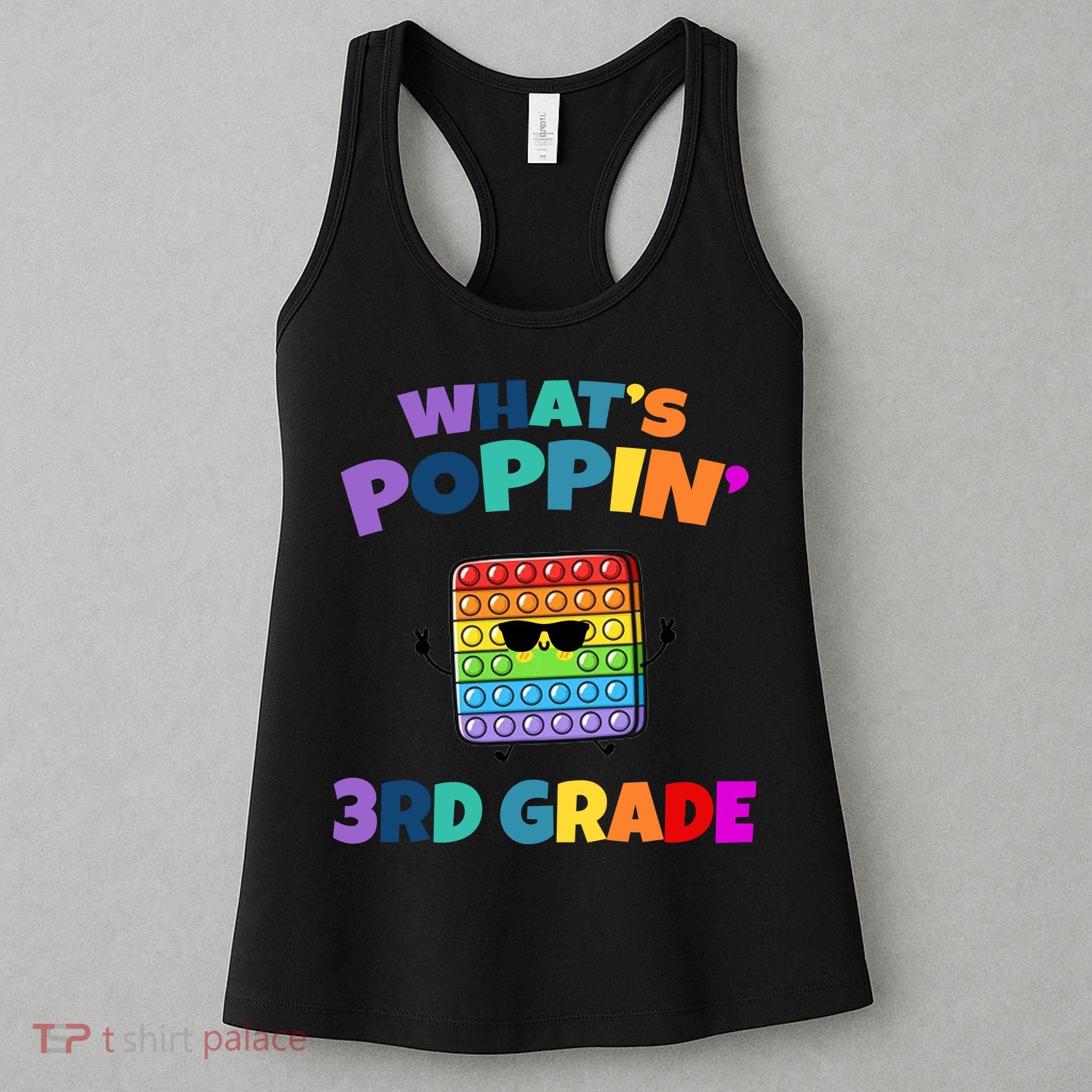 3rd Grade First Day Of School Pop It Women's Tank Top