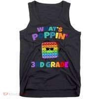 3rd Grade First Day Of School Pop It Tank Top thumb 0