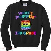 3rd Grade First Day Of School Pop It Kids Sweatshirt thumb 0