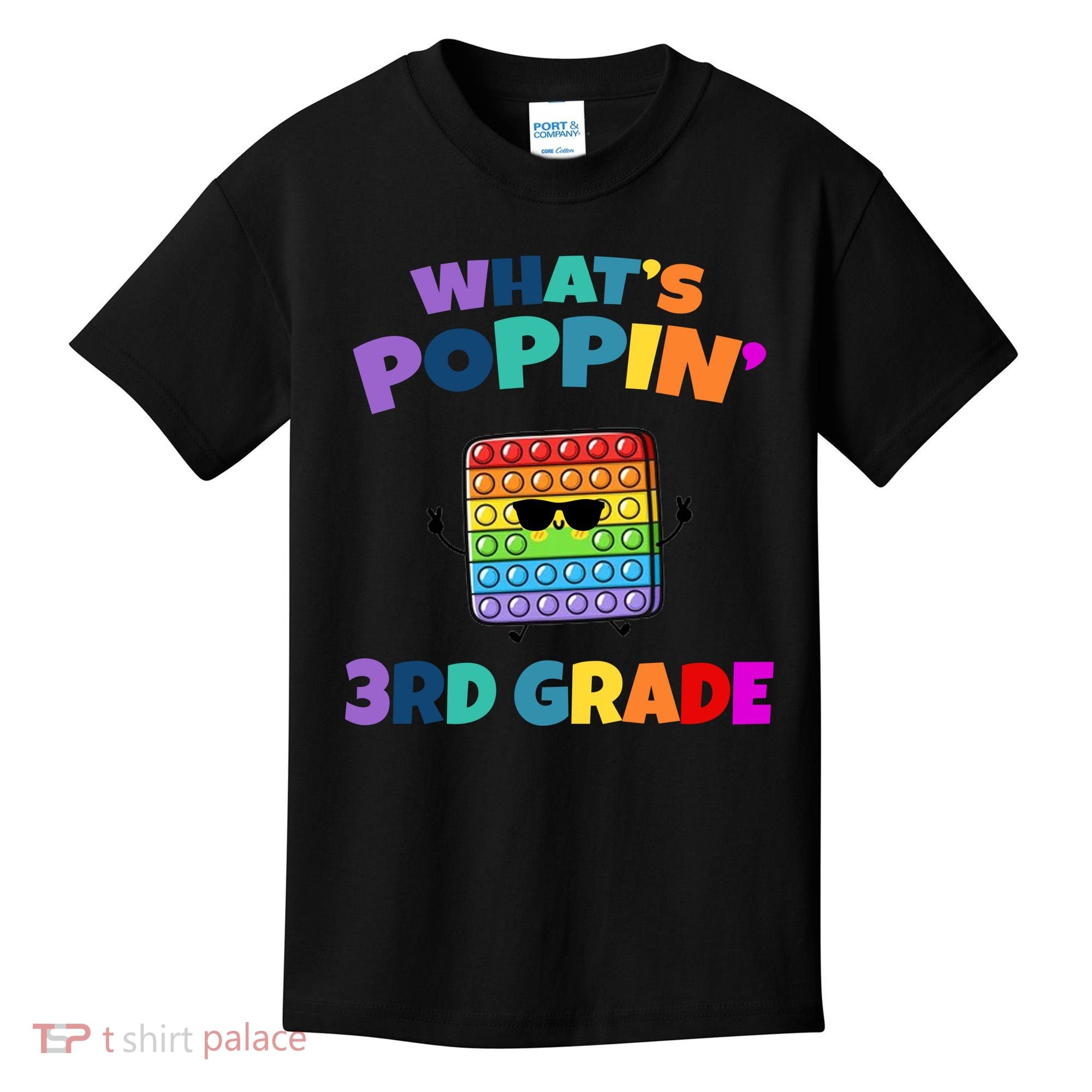 3rd Grade First Day Of School Pop It Kids T-Shirt