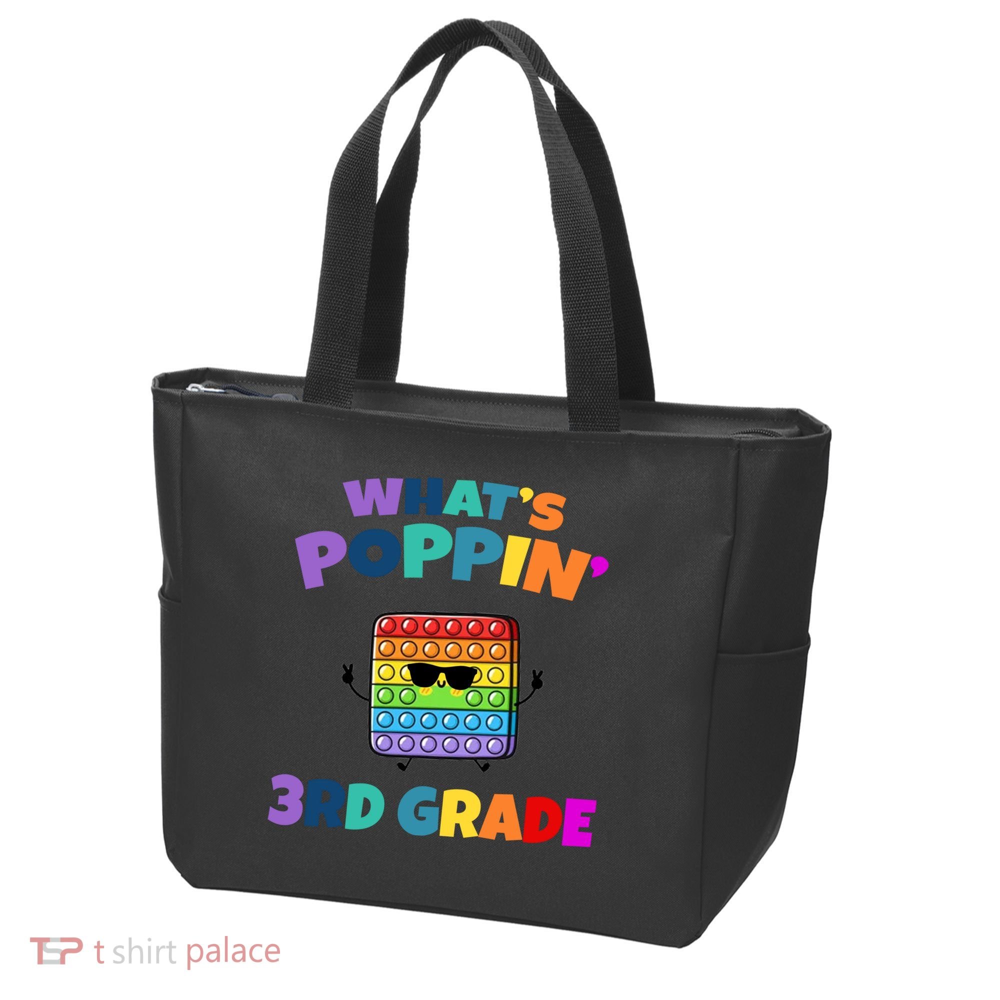 3rd Grade First Day Of School Pop It Tote Bag