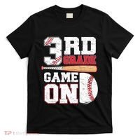 3rd Grade Game On Back To School Baseball Boy Third Grade T-Shirt thumb 0