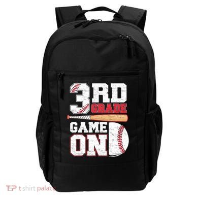 3rd Grade Game On Back To School Baseball Boy Third Grade Backpack