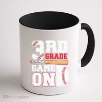 3rd Grade Game On Back To School Baseball Boy Third Grade Coffee Mug thumb 1